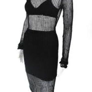 NBD Black Sexy Dress